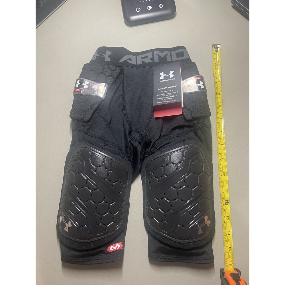 Pro-5 Pad Girdle Football Pants Under Armour Youth Small Black New